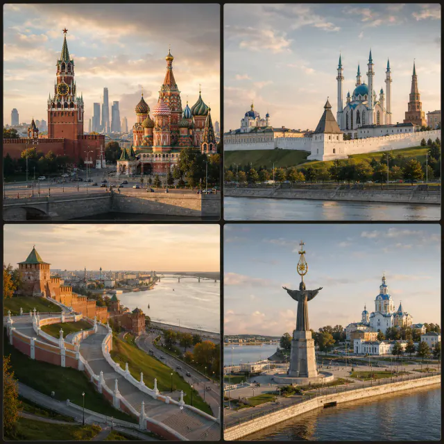 Проекты BOSS ART в Москве, Казани, Чебоксарах и Нижнем Новгороде