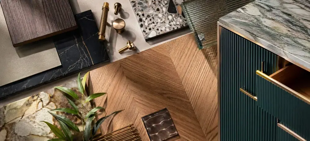 Рабочая зона кухни BOSS ART с подсветкой и мебелью по индивидуальным размерам
